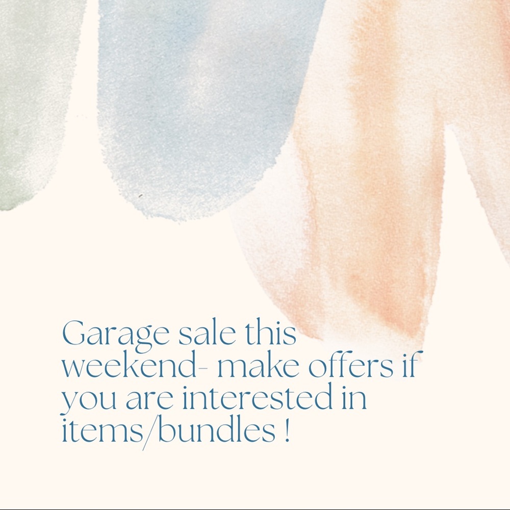 Sale! Make offers & create bundles ✨